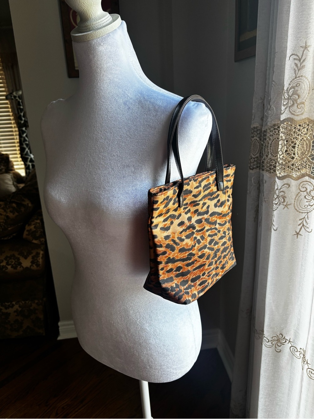 Leopard Print Purse